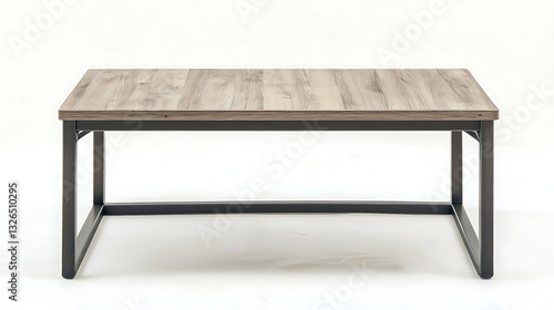 Wallpaper Mural Simple Coffee Table with Wooden Top and Metal Legs
 Torontodigital.ca