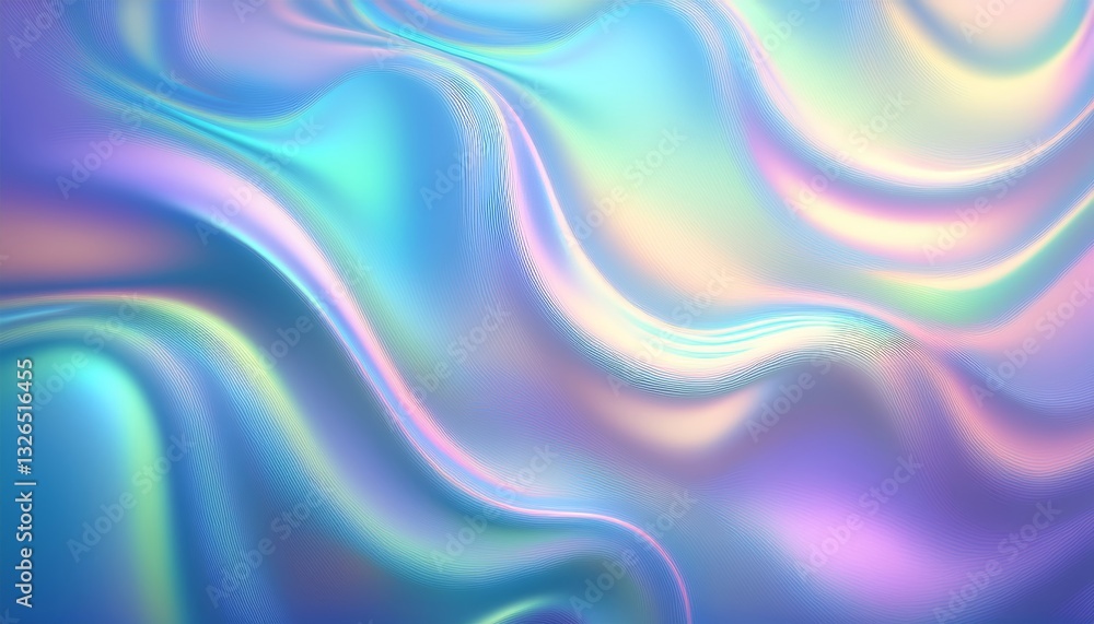 Iridescent neon background, holographic abstract soft colors backdrop Iridescent neon background, holographic abstract soft colors backdrop