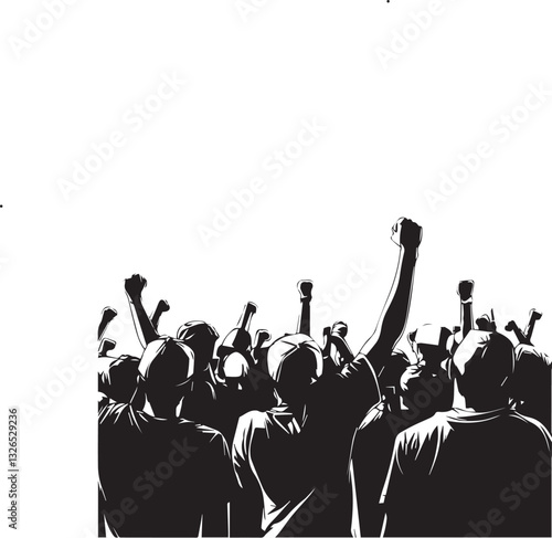 crowd of people in concert