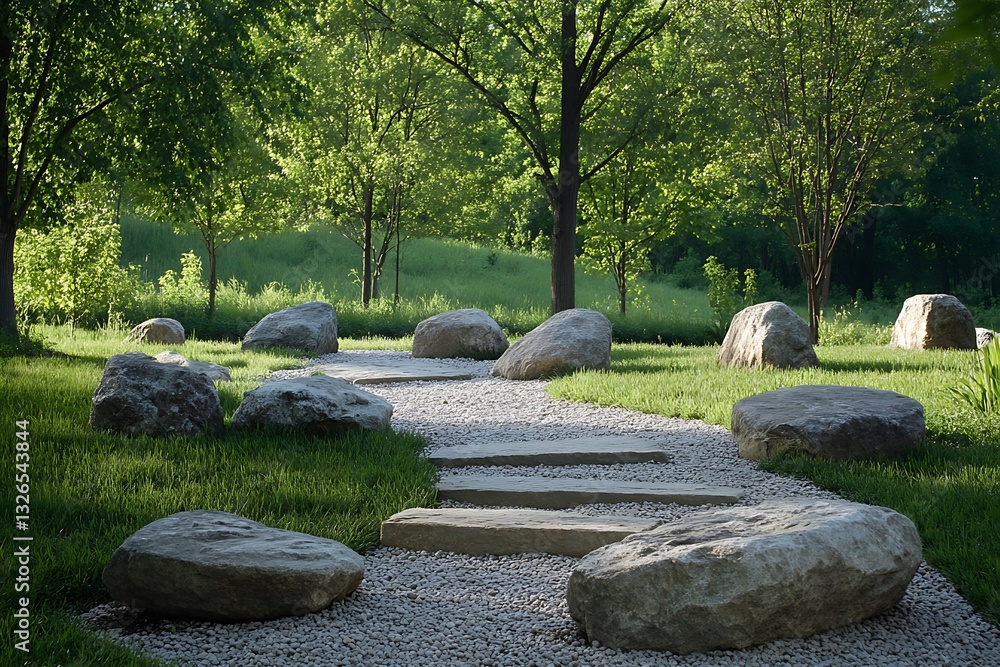 pebbles stand for firmness and timelessness securing land and providing a nod to earth s roots
pebbles stand for firmness and timelessness securing land and providing a nod to earth s roots