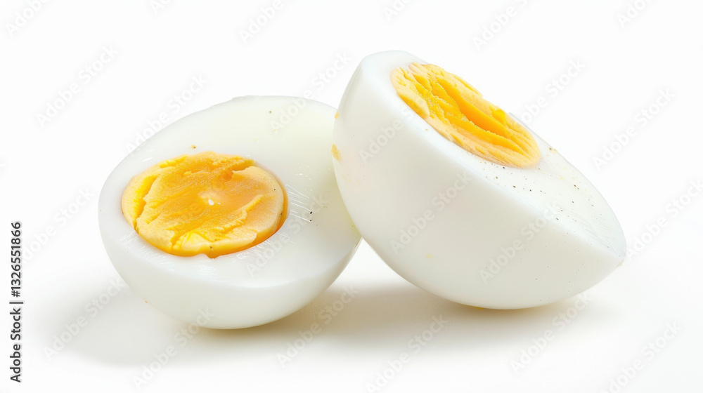 boiled egg isolated on white boiled egg isolated on white