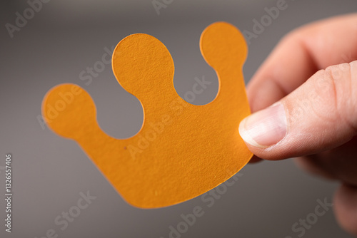 Close-up of a hand holding ...