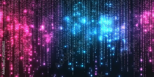 Wallpaper Mural Digital Matrix Code Background Torontodigital.ca