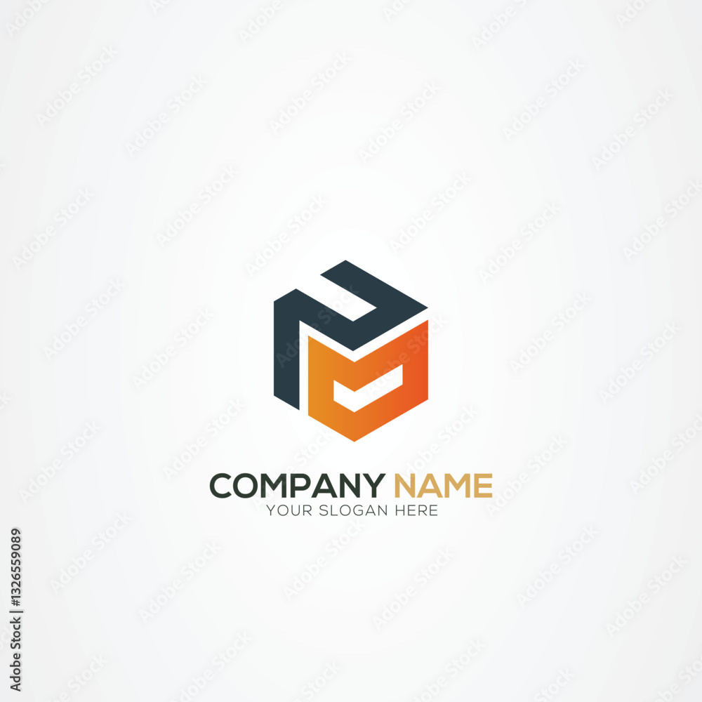 PO Alphabet letters Initials Monogram logo OP, P and O PO Alphabet letters Initials Monogram logo OP, P and O