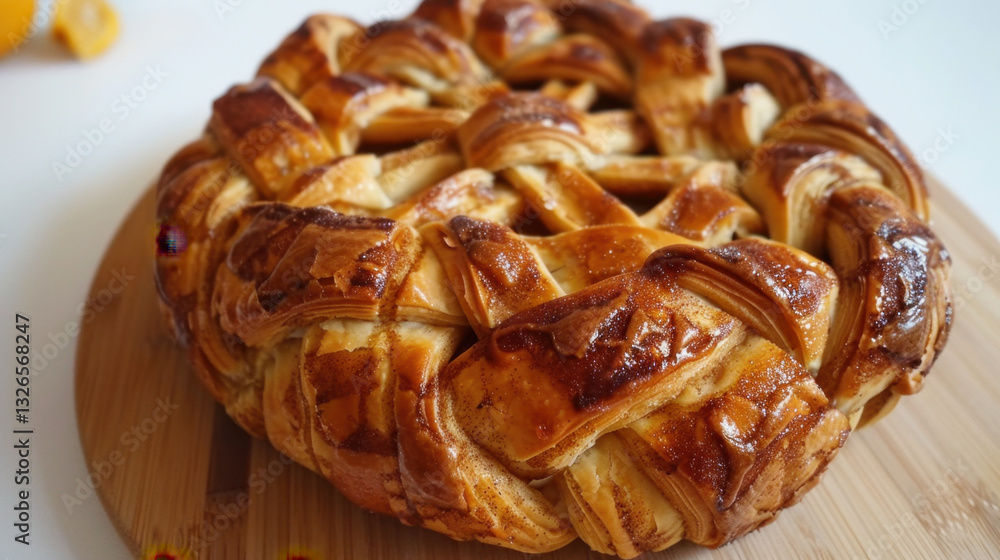 Fototapeta premium cinnamon roll pastry