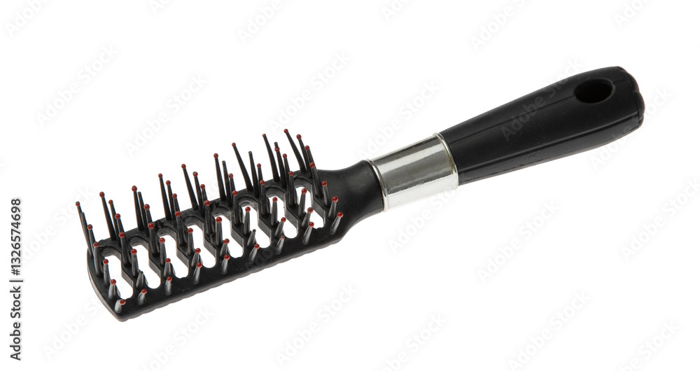Massage comb isolated on transparent background Massage comb isolated on transparent background