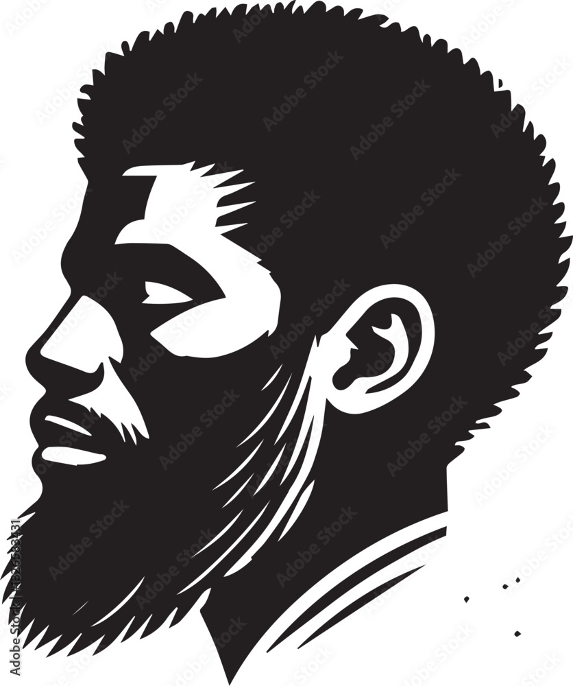 black man with a beard silhouette vector, man with a beard vector illustration, man head vector icon, man head silhouette vector isolated on white background eps file black man with a beard silhouette vector, man with a beard vector illustration, man head vector icon, man head silhouette vector isolated on white background eps file