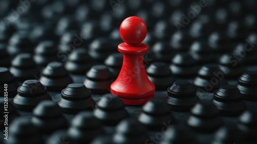 Red Pawn Amongst Black Pawns: Leadership, Uniqueness, and Standing Out