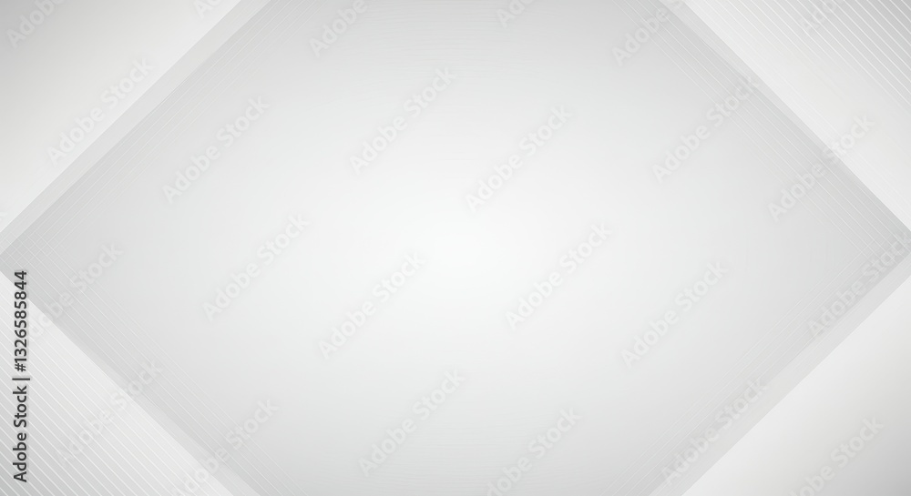 Obraz premium Abstract Grey Geometric Background - Clean, modern, and minimalist grey geometric background with subtle lines and shading. Perfect for presentations, websites