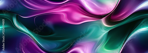 Wallpaper Mural a very colorful abstract background with a lot of colors on it's surface and a black background with a pink and blue design, tile Torontodigital.ca