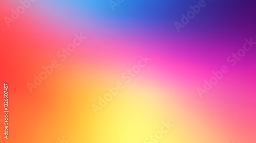 Wallpaper Mural Colorful gradient background creating smooth transition between blue, pink, orange and yellow Torontodigital.ca