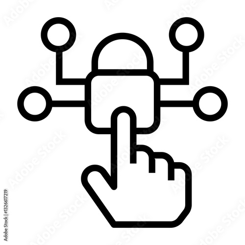 access control vector icon