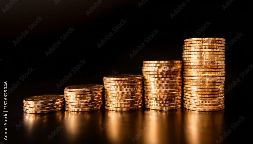 Steady growth illustrated through elegant visuals. Steady growth illustrated through elegant visuals.