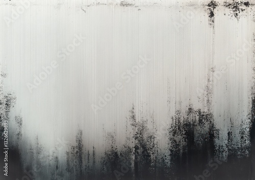 Grunge Paper Texture with Ink Streaks and Noise Overlay for Graphic Design