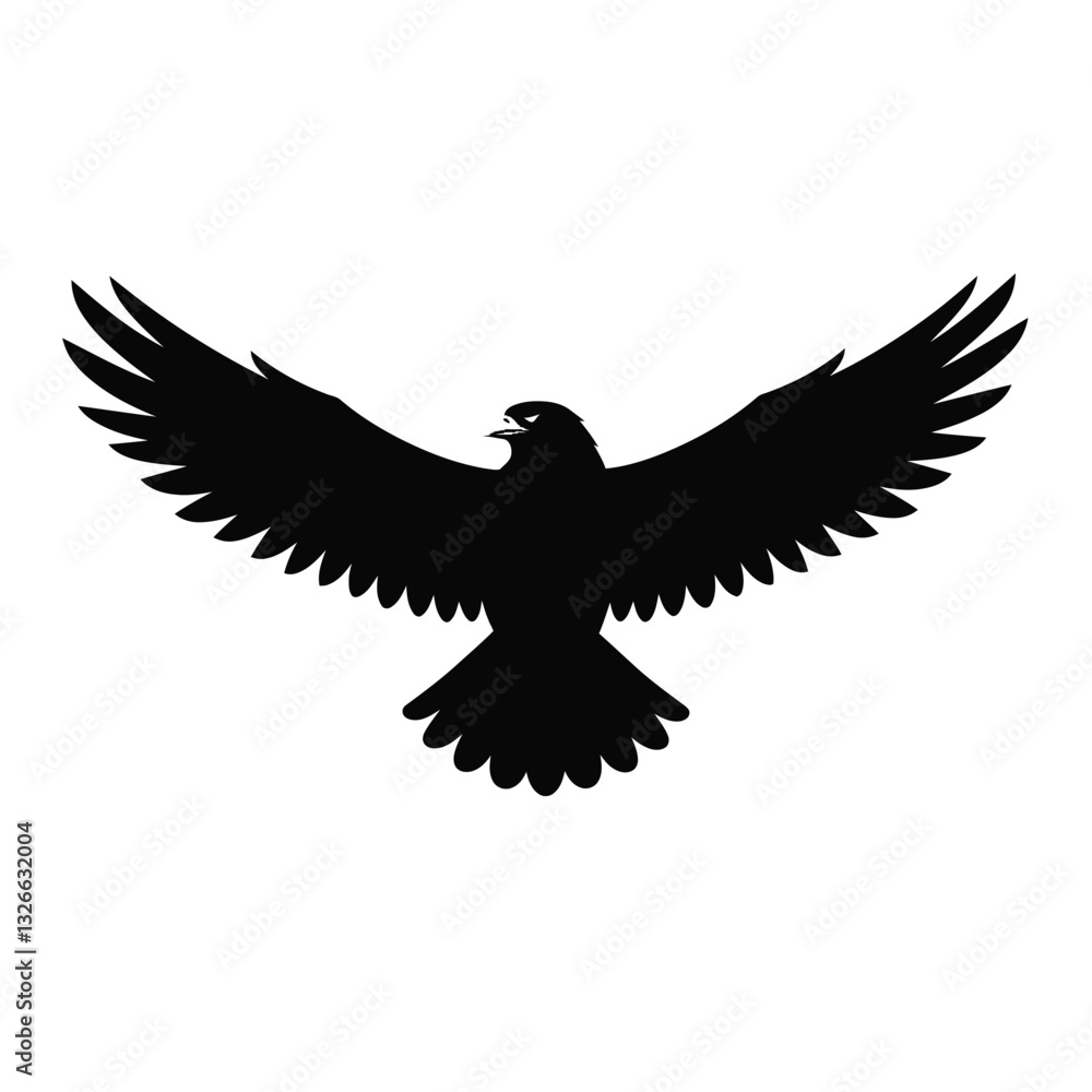 Obraz premium eagle on white background