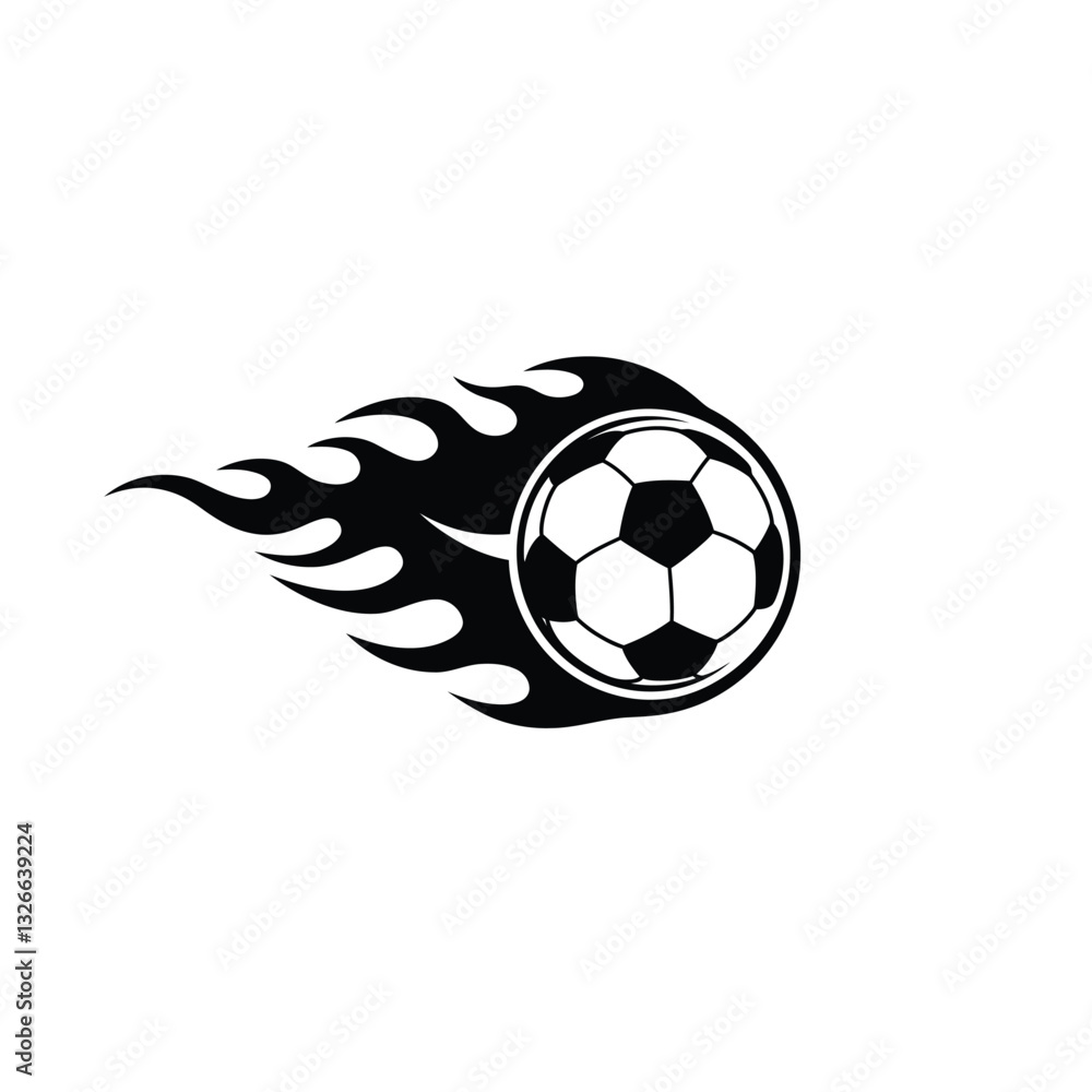 Obraz premium soccer ball vector illustration
