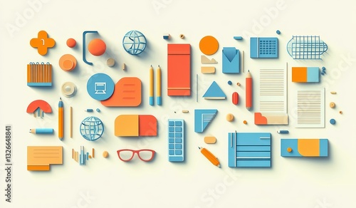 Wallpaper Mural Educational Icons for Learning and Innovation in Classroom and Online Environments Torontodigital.ca