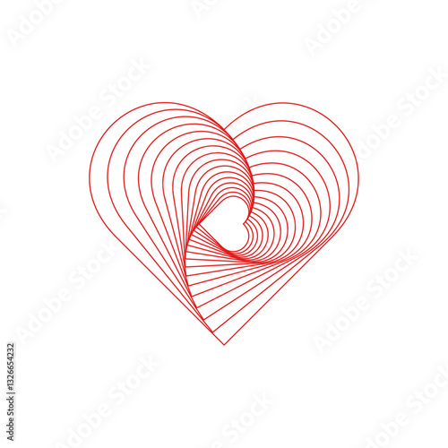 Vector Hearts sett