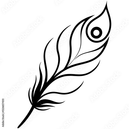 feather vector illustration