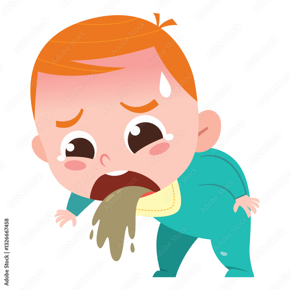 Baby Vomiting While Sick Baby Vomiting While Sick