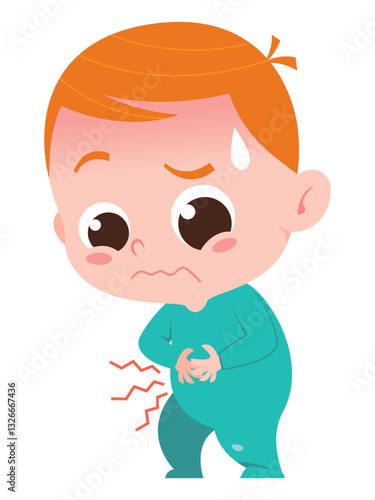 Baby Experiencing Stomach Pain and Discomfort