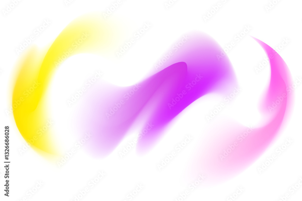 Gradient neon lights, blur wave form set, iridescent smooth holographic brush stroke isolated motion element, transparent background. Dream glow abstract dynamic watercolor shapes. Gradient neon lights, blur wave form set, iridescent smooth holographic brush stroke isolated motion element, transparent background. Dream glow abstract dynamic watercolor shapes.