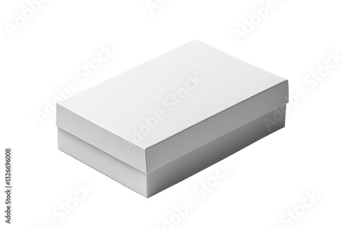 Wallpaper Mural Simple white box for packaging and storage needs Torontodigital.ca