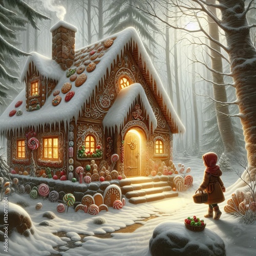  Hansel and Gretel Gingerbread House
