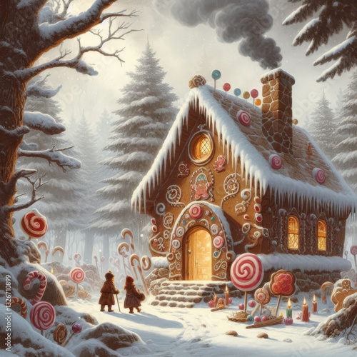  Hansel and Gretel Gingerbread House
