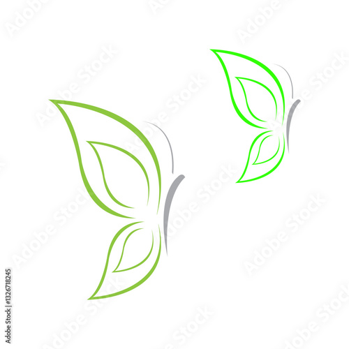 green leaves logo