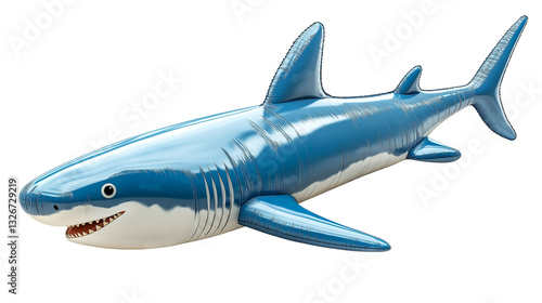 Wallpaper Mural PNG Inflatable Blue Shark Balloon on Transparent Background Torontodigital.ca