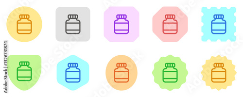 Editable supplement vector icon. Part of a big icon set family. Perfect for web and app interfaces, presentations, infographics, etc