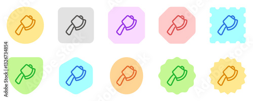 Editable axe vector icon. Part of a big icon set family. Perfect for web and app interfaces, presentations, infographics, etc