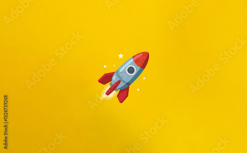 The rocket emoji to symbolize speed, progress, ambition, and launching.