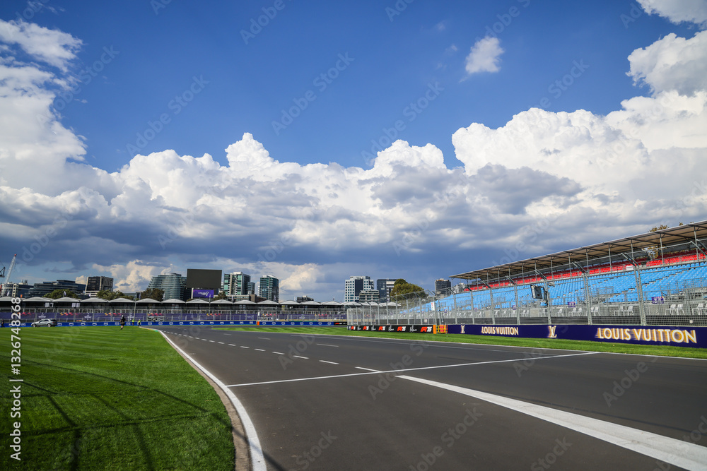 Fototapeta premium 2025 Formula 1 Australian Grand Prix - Pre Event