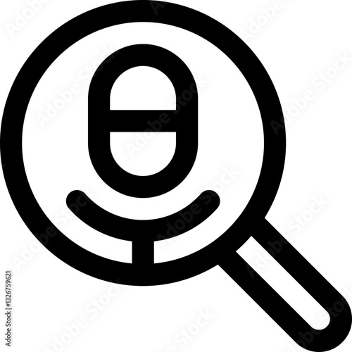 search podcast  icon