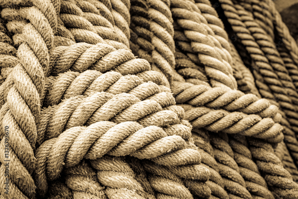 typical string - rope - close up typical string - rope - close up