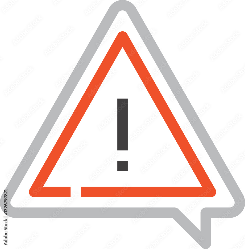 message bubble flat line web icon concept message bubble flat line web icon concept