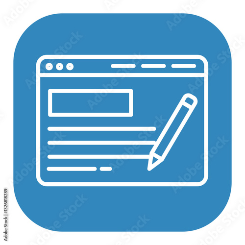 Blogging Icon