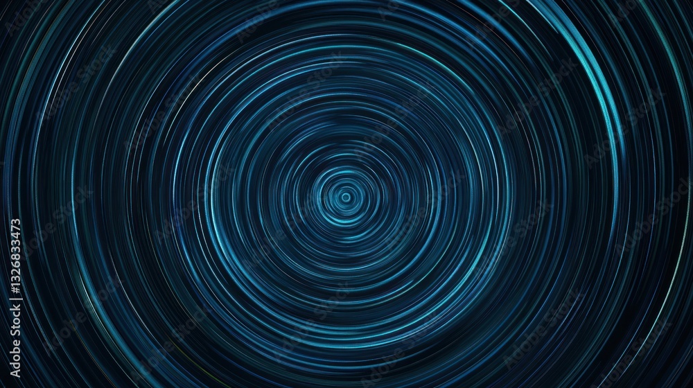 Abstract swirling concentric circles Abstract swirling concentric circles