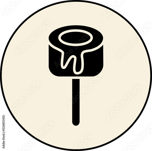 Ice Cream Icons Highlights and Buttons, ice cream icons, ice cream buttons