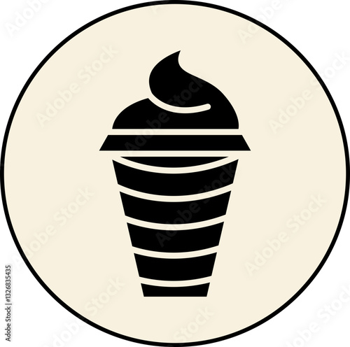 Ice Cream Icons Highlights and Buttons, ice cream icons, ice cream buttons