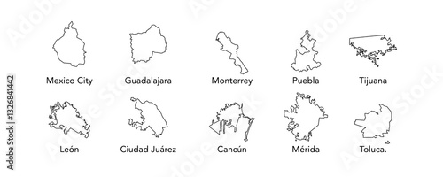 city of mexico map