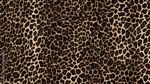 leopard, animal print, dark background, brown color, fur, real wild cat hair, fashion design