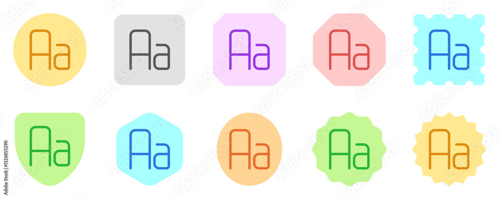 Editable font capitalization vector icon. Part of a big icon set family. Perfect for web and app interfaces, presentations, infographics, etc Editable font capitalization vector icon. Part of a big icon set family. Perfect for web and app interfaces, presentations, infographics, etc