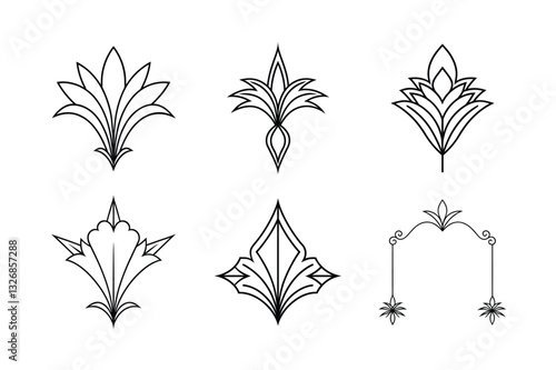 Elegant Ornamental Design.
