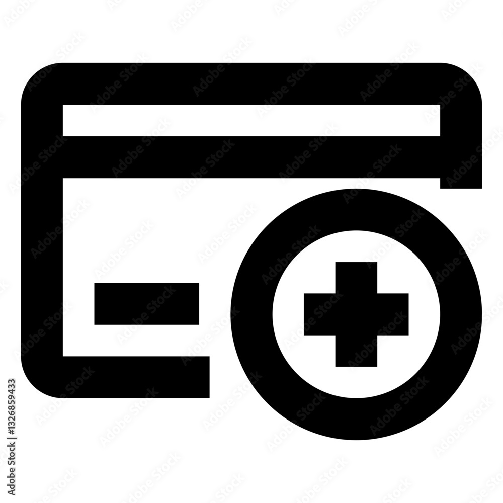 Fototapeta premium payment regular icon