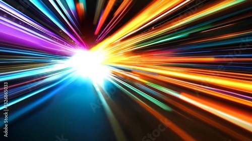 An impressive depiction of the synergy between powerful computers and rapid internet access.