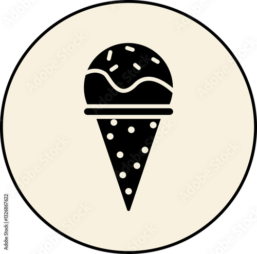 Ice Cream Icons Highlights and Buttons, ice cream icons, ice cream buttons