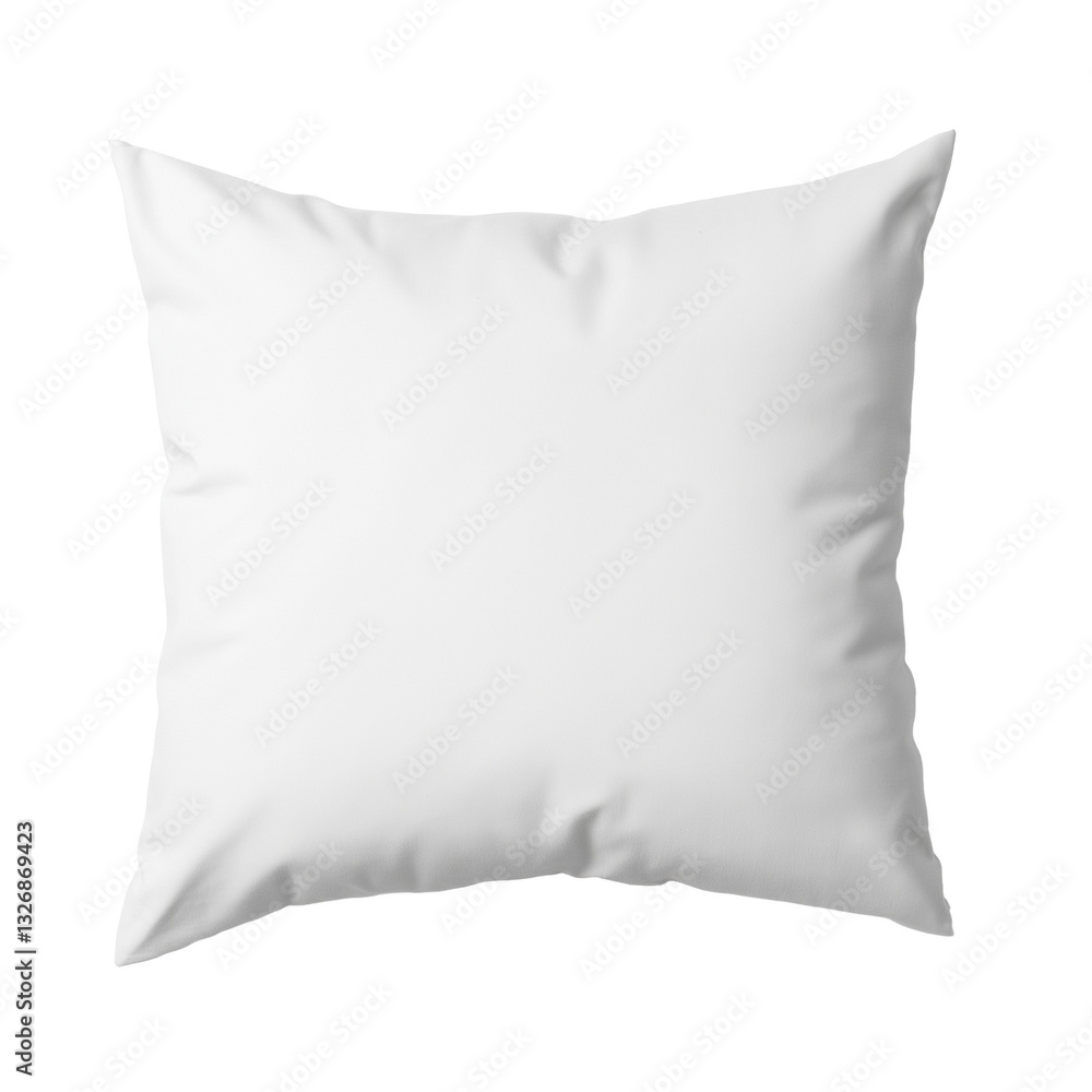 Obraz premium white pillow isolated on white